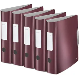 Leitz Active Style DIN A4 82 mm Granat Rot 5 St.