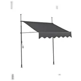 deluke Klemmmarkise SCHRABO 250 x 309 x 150 cm anthrazit