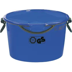 Mörtelkübel Fassungsvermögen: 90 Liter (2 Stück, blau, Tüv geprüft)