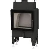 Kamineinsatz BeF Double 6 N Feel mit 5 kW Tunnel Kamin mit 1 Stahltür