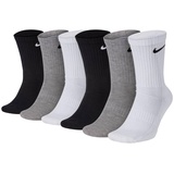 Nike Socken 6er Pack WEISS|perlgrau 38-42