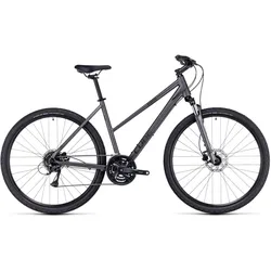 Cube Nature Trapeze 2024 - graphite ́n ́black - 50cm | 28 Zoll