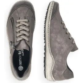 REMONTE Schnürschuh, in Metallic-Optik