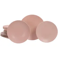 CreaTable CreaTable, Geschirrset, Soft Touch (12 Stück)