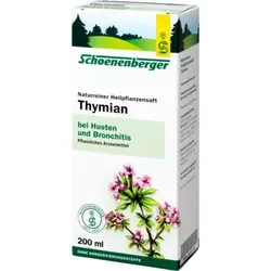 THYMIAN SAFT Schoenenberger Heilpflanzensäfte 3X200 ml