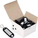 Wedo Schlüsselanhänger mit Etikett S-Hacken schwarz,