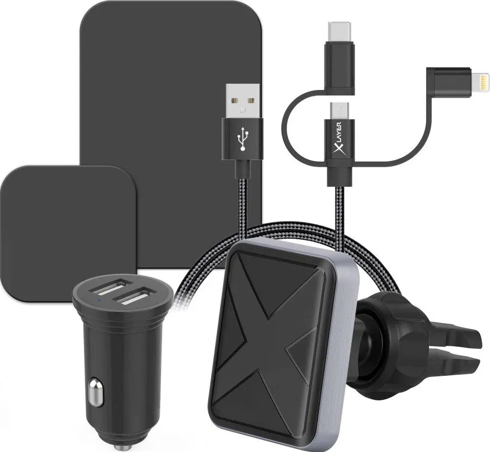 XLayer Magfix Smartphone Kfz-Ladegerät Starterkit