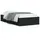 vidaXL Bettgestell 90 x 200 cm Schwarz