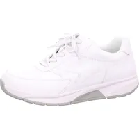 Gabor Damen Schnürschuh bequem in weiss