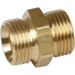 Aircraft Doppelnippel G 3/8" x G 3/8" / SB