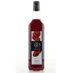 1883 Maison Routin Sirup Erdbeere