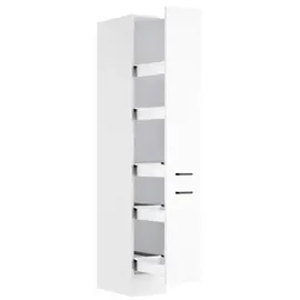 OPTIFIT Apothekerschrank Bonn214 30 x 57,1 x 210 cm Weiß