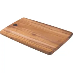 Tramontina LANDHAUS Schneidebrett aus Teakholz, FSC-zertifiziert, 40 x 27 cm