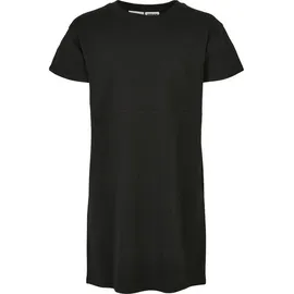 URBAN CLASSICS Girls Organic Oversized Tee Dress - Schwarz