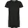 URBAN CLASSICS Girls Organic Oversized Tee Dress - Schwarz