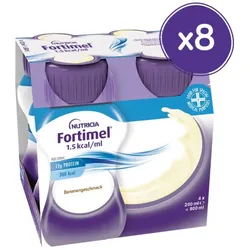 Fortimel 1,5 kcal/ml Bananen-Geschmack 32X200 ml Flüssigkeit