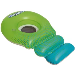 Bestway Schwimmliege Grün-Blau mit Netz
