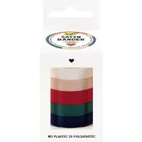 Folia Geschenkband CLASSIC satiniert rot, champagner, rosa, dunkelblau, dunkelgrün 10,0 mm x 4,0 m