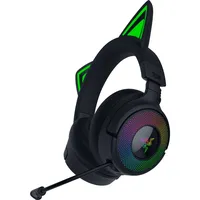 Razer Kraken Kitty V3 Pro Schwarz - Kabelloses RGB-Kitty-Headset