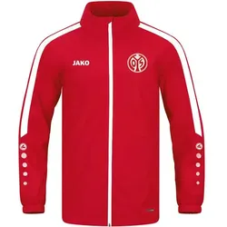 JAKO Kinder Fanregenbekleidung Mainz 05 Power, rot, 140