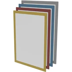Dokumentenfenster magnetisch DIN A4 - blau