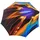 Doppler Manufaktur Elegance Boheme Flame Langschirm – Automatik – Stabil – Bunt – Leuchtendes Design