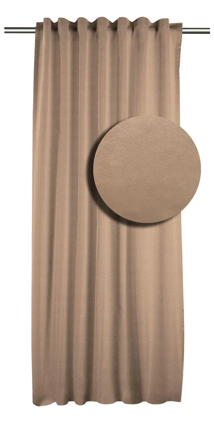Apelt Fertiggardine Magnus 134 x 245 cm Polyester Beige