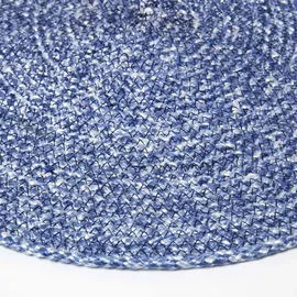 Homescapes 4er-set, Platzsets rund geflochten,