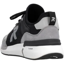 Rieker U1405 Herren Schwarz/Grau 44