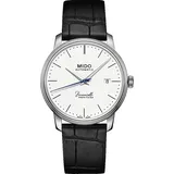 Mido Baroncelli III Gent M027.407.16.010.00 - weiß,schwarz - 39mm