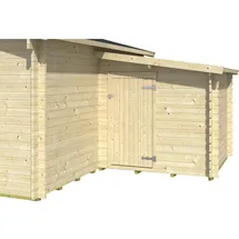 SKANHOLZ Anbauschuppen 200 x 200 cm Beige