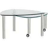 Sconto Tasmanien transparent / klar 80 x 43 cm