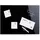 Relaxdays Magnettafel 60 x 40 cm Schwarz
