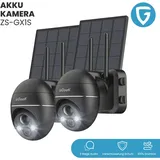 ieGeek 2K Solar Kamera FUNK ÜBERWACHUNGSKAMERA Outdoor WLAN WIFI IP CAMERA Set AUßEN