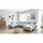 miuform Wohnlandschaft mit Schlaffunktion Dazzling Daisy ¦ grau ¦ Maße (cm): B: 330 H: 77