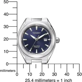Citizen Super Titanium EW2610-80L Edelstahl 31 mm