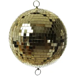 Spiegelkugel 20cm gold Discokugel für Werbe-Dekozwecke Schaufenster