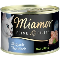Miamor Feine Filets Naturelle Skipjack-Thunfisch