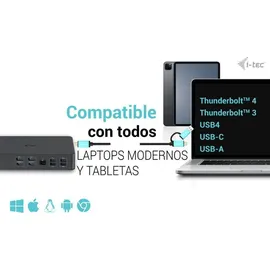 iTEC i-tec USB-C Pro Dock - Dual 4K Display Docking Station