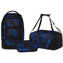 Satch Pack 3-tlg. Seismic Blue