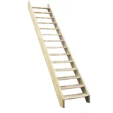Minka Wangentreppe Classic 300cm max. Geschosshöhe Fichte ohne Geländer