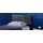 Home Deluxe - LED Bett ASTEROID - Dunkelgrau, 90 x 200 cm - inkl. Lattenrost I Polsterbett Design Bett inkl. Beleuchtung