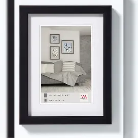 walther + design Construction schwarz 13x18 cm 2er Set