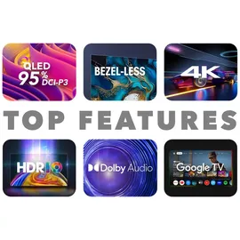 Smart-Tech Smart Tech 55QG06K2, 55 ́ ́ 4K Qled Google V5