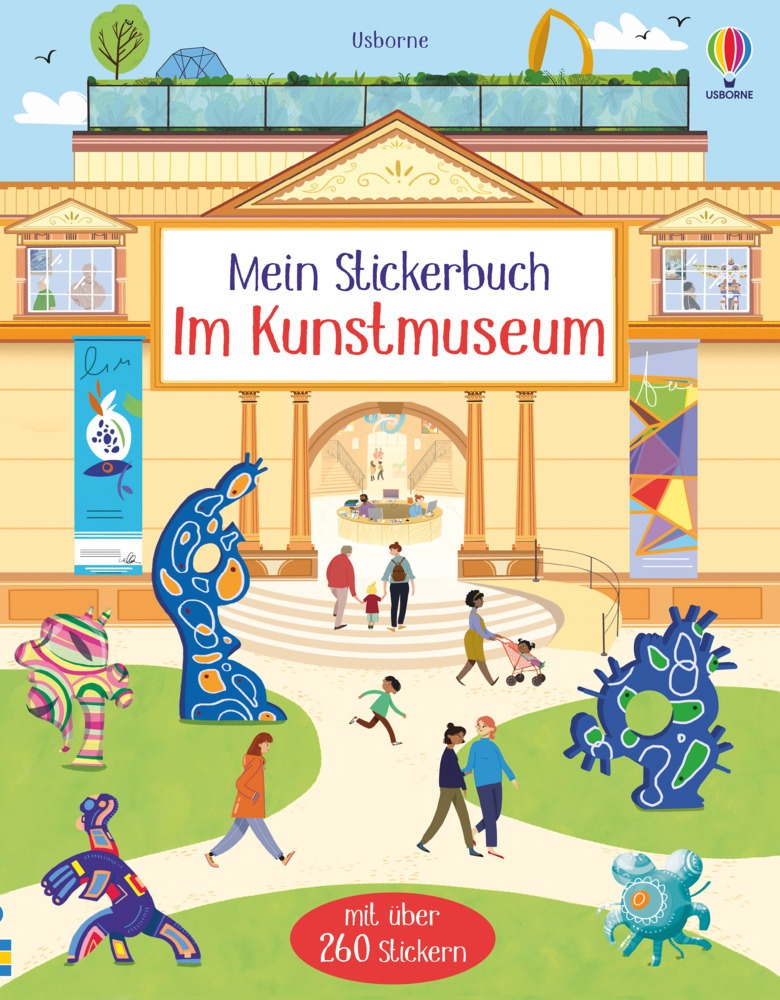 Mein Stickerbuch: Im Kunstmuseum - Abigail Wheatley  Kartoniert (TB)