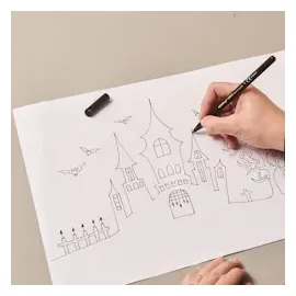 edding 1200 Fasermaler blau