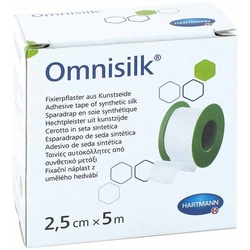 Omnisilk Fixierpflaster Kunstseide 2,5 cmx5 m