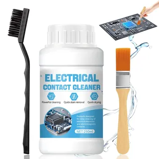 Platinenreiniger, Kontaktreiniger für Elektronik, Contact Cleaner, Hocheffizienter Reiniger, Reinigung Leiterplatten, Metallteilen Verschiedenen Bauteiloberflächen Verwendet Wird, 250ml
