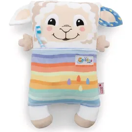 NICI Kuscheltier Schaf mit Wendefunktion 20 cm Beige