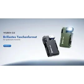 WUBEN G5 LED Taschenlampe 400 Lumen aufladbar wasserdicht schwarz